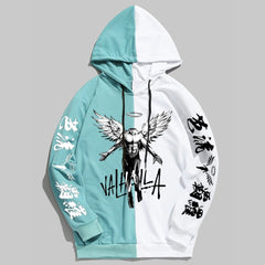 MAOKEI - Valhalla Gang Hoodie Vintage Style - 1005003884169037-YW-R237h-R133-R134-XXS