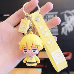 MAOKEI - Zenitsu Cute Soft Toy Key Chain - 1005003233995461-Zenitsu