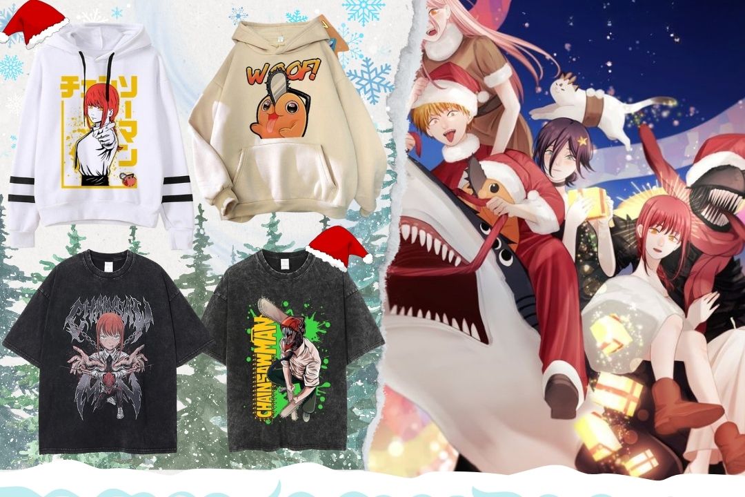 Chainsaw Man anime clothing is a bold and edgy way to show your love for the series.