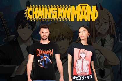 Chainsaw Man T-Shirts: Premium Devil-Hunter Graphic Tees | MAOKEI - MAOKEI