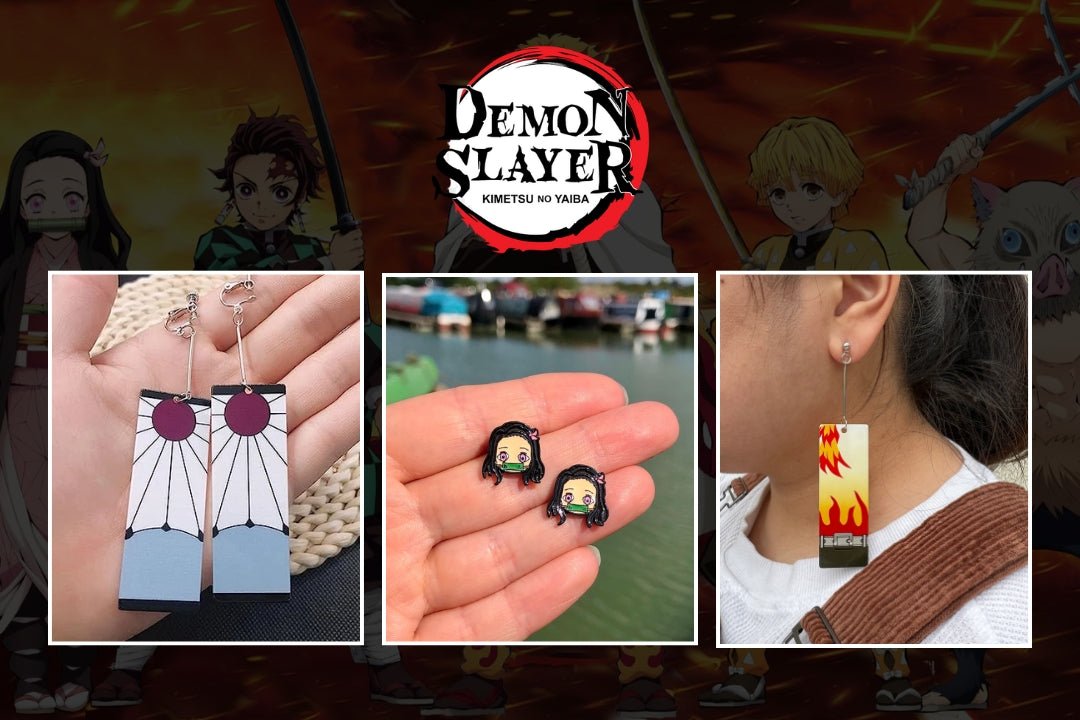 Demon Slayer Collection – Iconic Anime-Inspired Earrings | MAOKEI