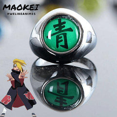 MAOKEI - Akatsuki Members Rings - 48596360-10pcs-with-box