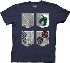 MAOKEI - Attack on Titan All Regiment Epic Official Shirt - B00U0HNYCY-8