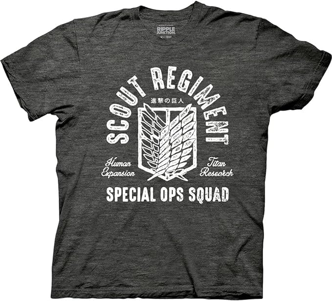 MAOKEI - Attack on Titan Scout Regiment Special Operations Squad Shirt - B00U0HU9DG-6