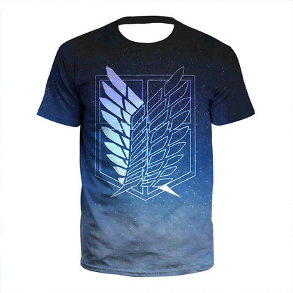 MAOKEI - Attack On Titan Scout Regiment T-Shirt - 1005004645542136-ATF3H221511U-S