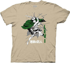 MAOKEI - Attack On Titans Levi Full Rage Attack Shirt - B00U0HF4EU-7