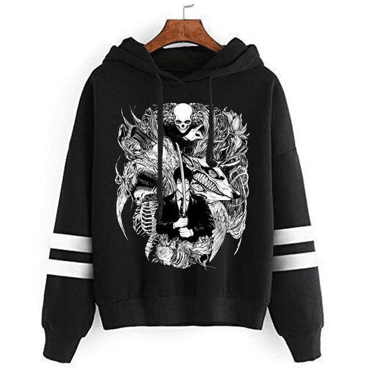 MAOKEI - Chainsaw Man Aki Hayakawa Hoodie - 1005004787782854-BK-Chainsaw198-XXS