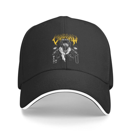 MAOKEI - Chainsaw Man Team Cap - 1005004586893710-Black-Baseball Cap