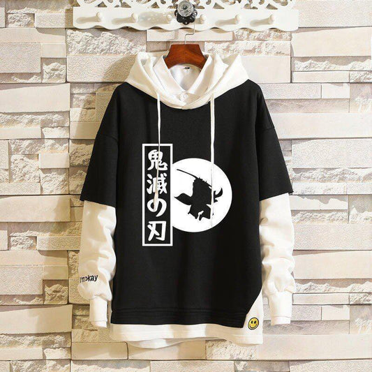 MAOKEI - Demon Slayer Attack Style Hoodie - 1005001548022121-1-S-Kimetsu no Yaiba