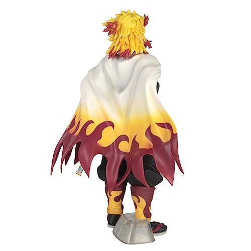 MAOKEI - Demon Slayer Kyojuro Rengoku Fire Pillar Pose 2 Figure - B0B57NFLWN