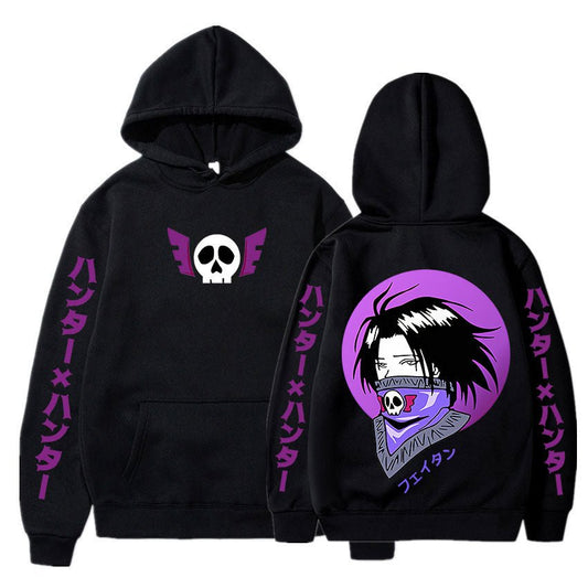 MAOKEI - Hunter X Hunter Feitan Special Hoodie Style 1 - 1005004527290253-black-XS