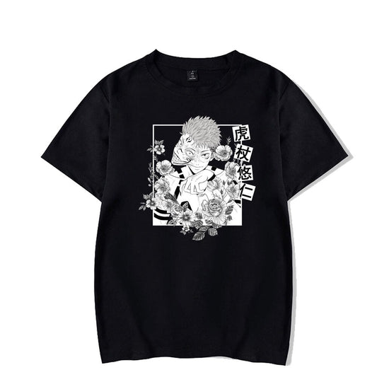 MAOKEI - Itadori & Sukuna Poster Style 2 Shirt - 1005003709608091-Black-XS