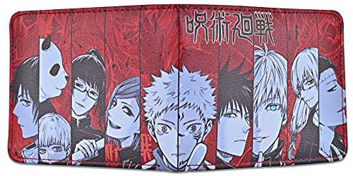 MAOKEI - Jujutsu Kaisen All Main Characters Inspired Wallet - B09BN55QF5