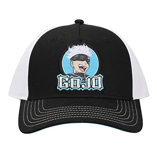 MAOKEI - Jujutsu Kaisen Gojo Black & White Baseball Cap - B0BS4CPZLP