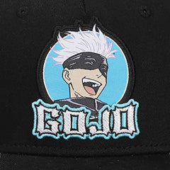 MAOKEI - Jujutsu Kaisen Gojo Black & White Baseball Cap - B0BS4CPZLP