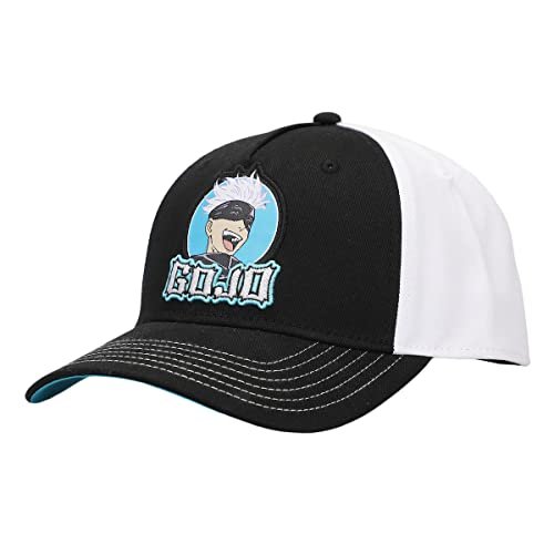 MAOKEI - Jujutsu Kaisen Gojo Black & White Baseball Cap - B0BS4CPZLP