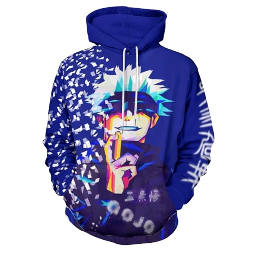 MAOKEI - Jujutsu Kaisen Satoru Gojo New Starlight Hoodie - B0CJ6G2BCZ