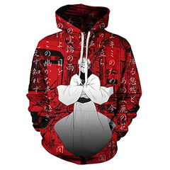 MAOKEI - Jujutsu Kaisen Sukuna Mantra Hoodie - B0CKJ2N1TX