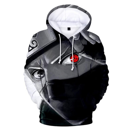 MAOKEI - Kakashi Sharringan Hoodie - 1005004864748096-H-XXS