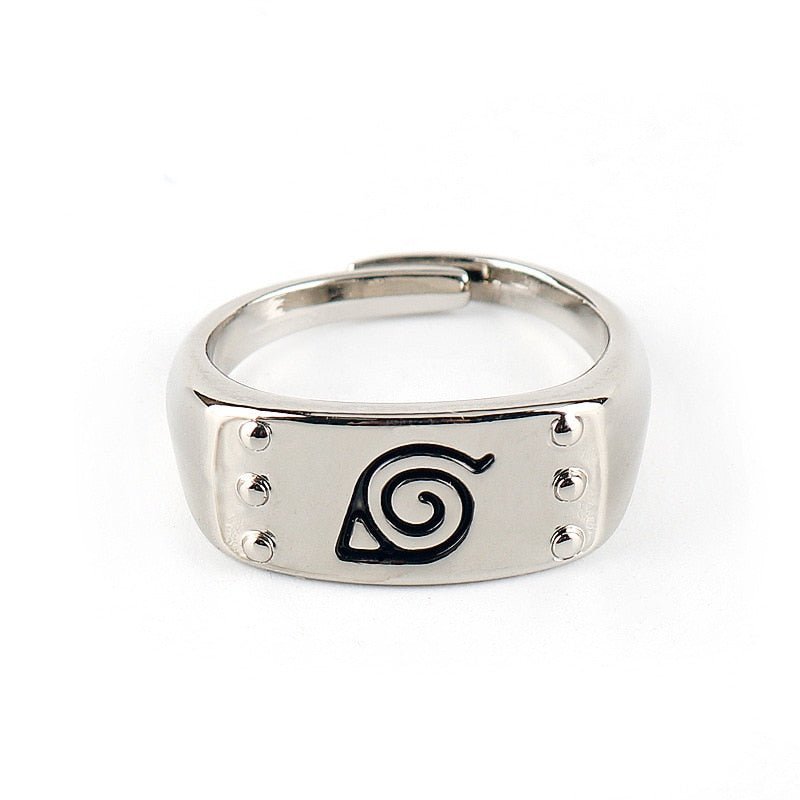 MAOKEI - Konoha Adjustable Metal Ring - 1005004211501558-24422-A-Resizable