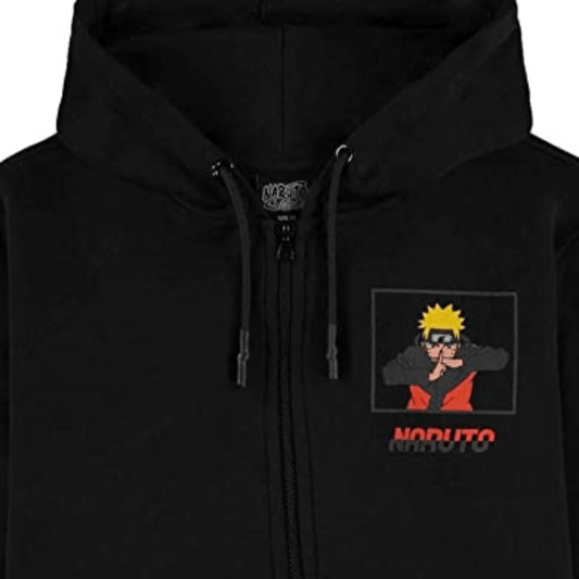 MAOKEI - Naruto Shippuden New Edition 2023 Black Hoodie - B09JP37FFH