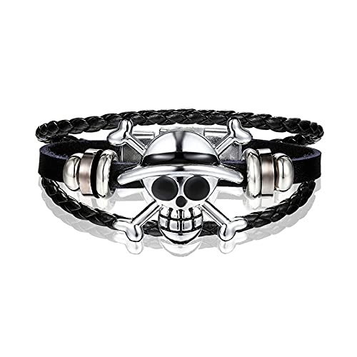 MAOKEI - One Piece Epic Anime Emblem Bracelet - B09TP4ZJC4