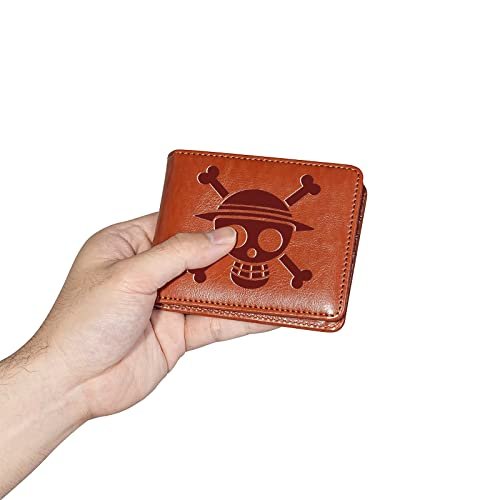 MAOKEI - One Piece Luffy Pirate Emblem Style 2 Wallet - B0C4N1S1RZ