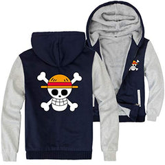 MAOKEI - One Piece Mugiwara Emblem Epic Winter Hoodie Style 5 - B07P2N5KPW-3