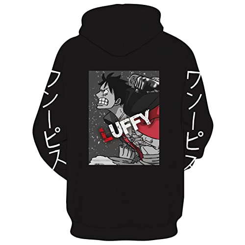 MAOKEI - One Piece RED Film Official Hoodie Style 1 - B0B3CS63SJ