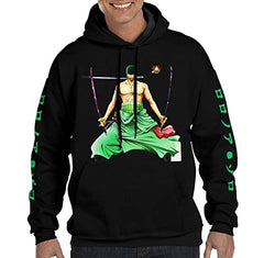 MAOKEI - One Piece Roronoa Zoro Special Fight Epic Hoodie Style 1 - B09QKFWR2M