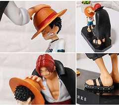 MAOKEI - One Piece Shanks Luffy Epic Scene Figure -