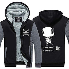 MAOKEI - One Piece Tony Chooper Walk Winter Hoodie Style 1 - B07M5KDXVJ-2