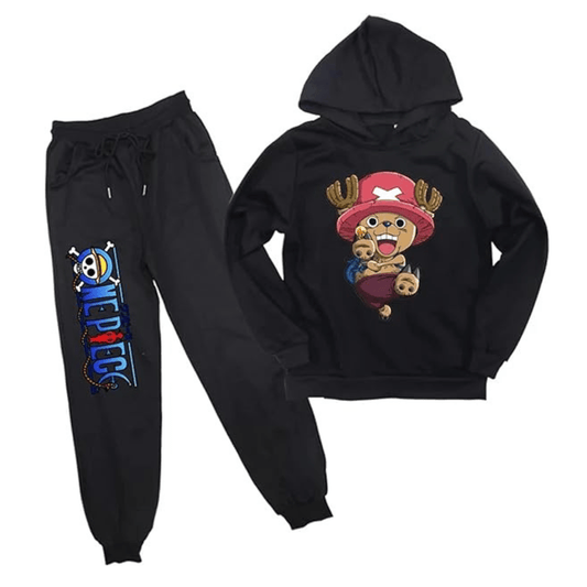 MAOKEI - One Piece Tony Chopper Happiness Epic Hoodie - B0B37CXRRV