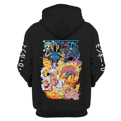 MAOKEI - One Piece Wano Arc Resume Epic Hoodie Style 1 - B0CJCLR66D