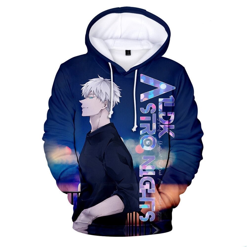 MAOKEI - Satoru Gojo Astro Night Hoodie - 1005004871368977-3D 5-XXS