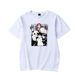 MAOKEI - Satoru & Yuta Team Summer Style Shirt - 1005003718060177-White-XS