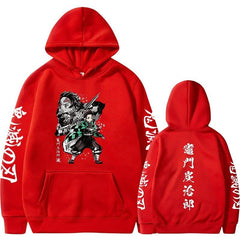 MAOKEI - Tanjiro 3D Attack Hoodie - 1005005073432967-Black-S